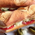 faux sandwich créé en résine comme factice alimentaire