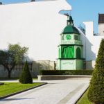 création d'un kiosque castelet décor comme une colonne Morris