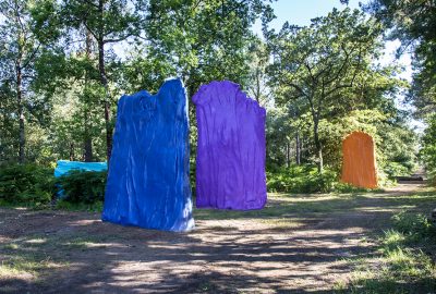 sculptures en polystyrene et resine de grande dimension