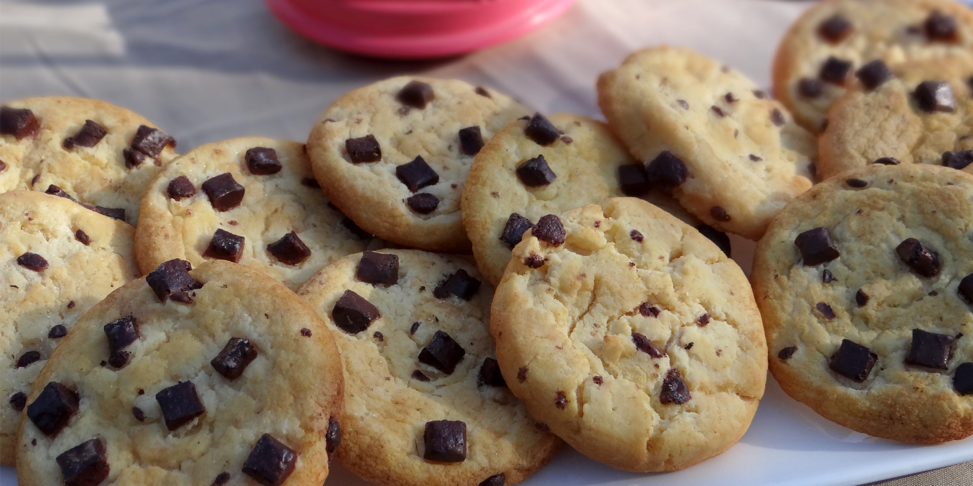 Cookies factices en résine pou décor de salon professionnels de l'alimentaire