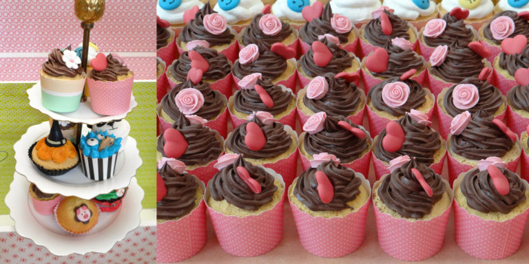 factices alimentaires cupcakes